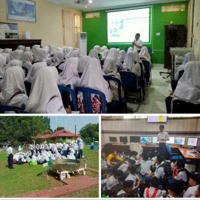Kunjungan Edukasi ke BMKG Kepahiang, Siswa MtsN 02 Kepahiang pelajari Iklim dan Cuaca
