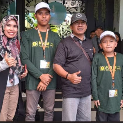 Hadiri Acara KSM Nasional, Kepala Kantor Kemenag Rejang Lebong dukung penuh siswa yang Berkompetisi.