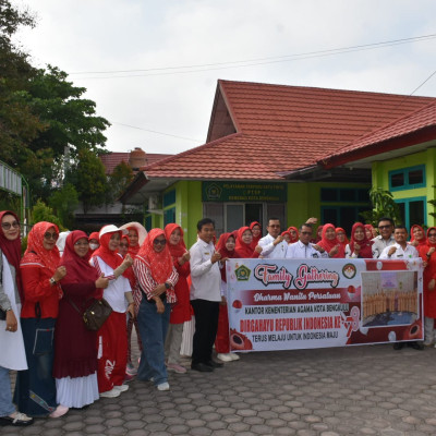 DWP Kemenag Kota Bengkulu Adakan Family Gathering