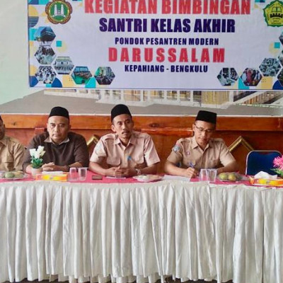 Pembukaan Bimbingan Kegiatan Santri Kelas Akhir PPM Darussalam Kepahiang, Ketua Yayasan: Santri Harus Mampu Memberikan Manfaat bagi Masyarakat