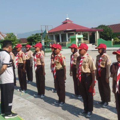 Pelepasan Peserta Pramuka GUDEP 07001-07002 Syaifullah di MTsN 01 Kepahiang