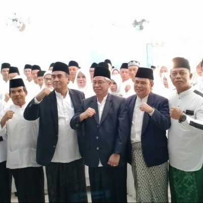 Gelar Pengukuhan Badan Kesejahteraan Masjid (BKM) Kemenag Lebong Gandeng Kakanwil Kemenag Provinsi Bengkulu.