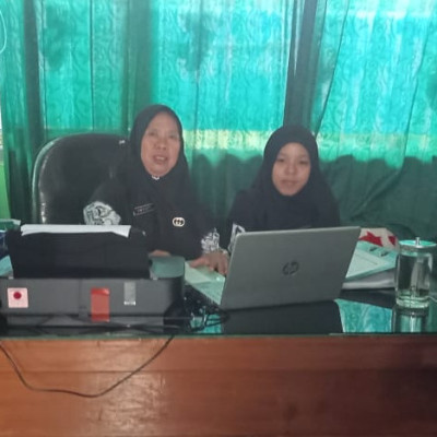 Optimalisasi Peran UKM, MIN 1 Bengkulu Tengah Ikuti Sosialisasi Stratafikasi Madrasah Sehat melalui Zoom Meeting