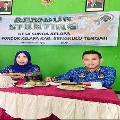 Kepala KUA Pondok Kelapa Beri Materi Sosialisasi Tentang Stunting di Desa Sunda Kelapa