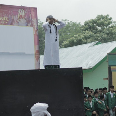 Puncak HSN Tahun 2023 Penuh Haru, Ponpes Darussalam Sukses Tampilkan Teater Perang Badar