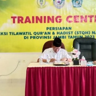 Gelar TC, Kafilah Bengkulu Siap Berlaga di STQ Tingkat Nasional