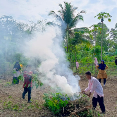 MTsN 2 Bengkulu Tengah Manfaatkan Lahan Kosong Madrasah untuk Kegiatan P5P2RA