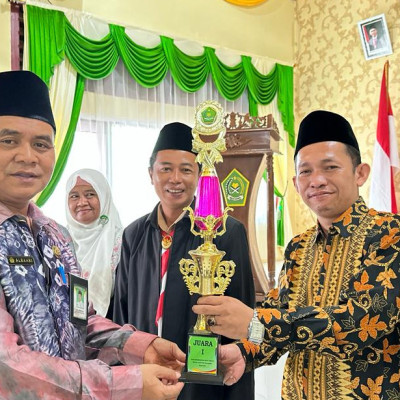 MTsN 01 Kepahiang Raih Juara Madrasah Sehat