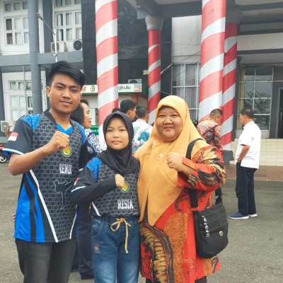Siswi MIN 5 Benteng Ikuti Kejuaraan Taekwondo Bengkulu Selatan Cup 2023