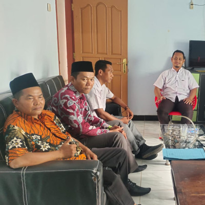 KUA Ketahun Konsolidasi Jelang Pembinaan dan Pembekalan Pengurus Masjid Serta Majelis taklim