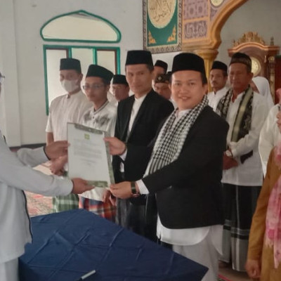 Lantik Pengurus BKM KEC. Kabawetan, Ketua BKM Kab. Kepahiang : Masjid Sejahtera, Masyarakat Sekitar Harus Ikut Sejahtera