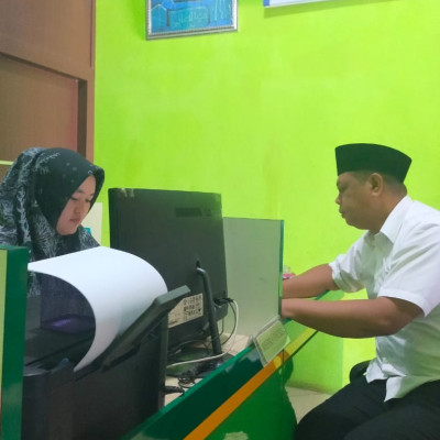 KUA Pondok Kubang Benteng Terapkan Pola Layanan PTSP Kemenag Benteng