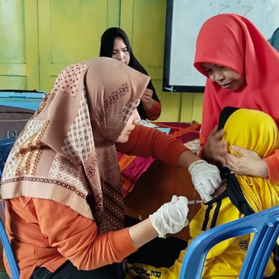 MIN 1 Rejang Lebong Giatkan Imunisasi Difteri dan Tetanus: Langkah Preventif Maksimal Kesehatan Siswa