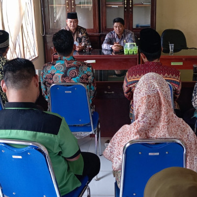 Kasubag TU Kemenag Bengkulu Teng Monitoring ASN KUA Kecamatan Merigi Kelindang