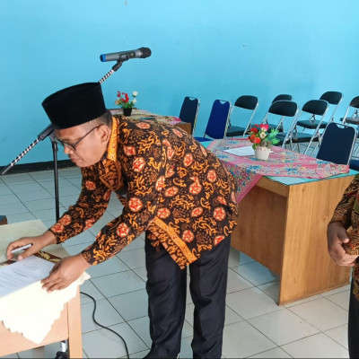 Kemenag Lebong,Pengurus Perwakilan Badan Wakaf Indonesia (BWI)Kabupaten Lebong Resmi Dilantik