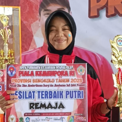 Tournament Piala Kemenpora RI Bengkulu , Siswi MTs Muhammadiyah Curup Sabet 2 Gelar Sekaligus