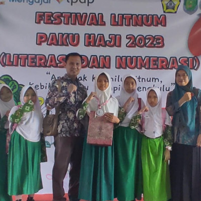 MIN 2 Bengkulu Tengah Ikuti Lomba Festival Liter Numerasi Paku Haji tahun 2023