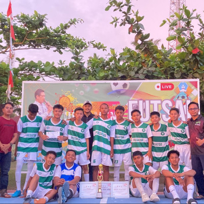Tim Futsal MTsN 2 Mukomuko (Kampus 2) Raih Juara 2 pada Open Turnament Futsal "Laskar Batuah Cup 1"