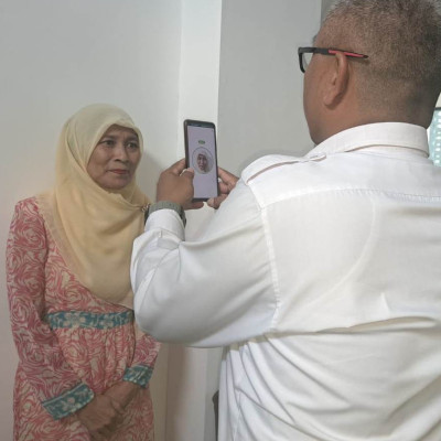 Kemenag Kota Bengkulu Rekam Biometrik Calon Jemaah Haji