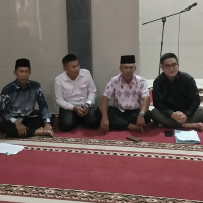 KUA Ujan Mas Dampingi Tim Verifikasi Masjid