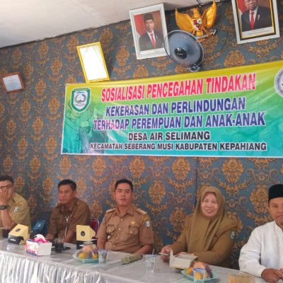 PAI Seberang Musi Hadiri Sosialisasi Pencegahan Kekerasan Terhadap Perempuan dan Anak