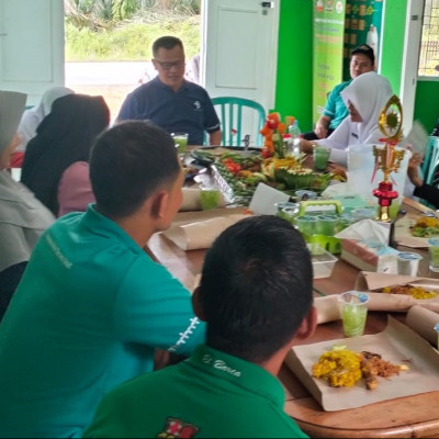 KUA Kecamatan Lubuk Sandi Adakan Syukuran HAB dan Doa Bersama