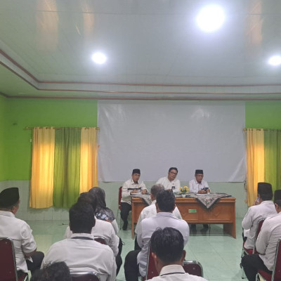 Rapat Pemantapan Lomba HAB, Kakan Kemenag :" Target Juara, Semarak HAB yang Utama"