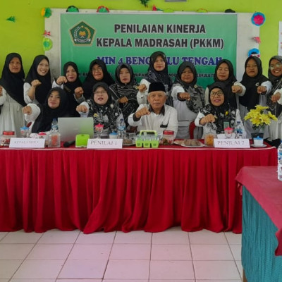 MIN 4 SUKSES LAKSANAKAN KEGIATAN PENILAIAN KINERJA  KEPALA MADRASAH (PKKM)