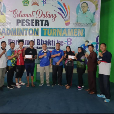 Seluma Juara I Badminton Putra/Putri Di HAB Kanwil Kemenag Provinsi Bengkulu