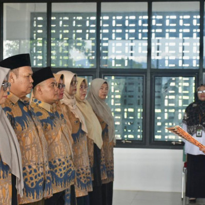 Pengukuhan Pokjawas Madrasah Kota Bengkulu, M. Nuraini Ketua Baru