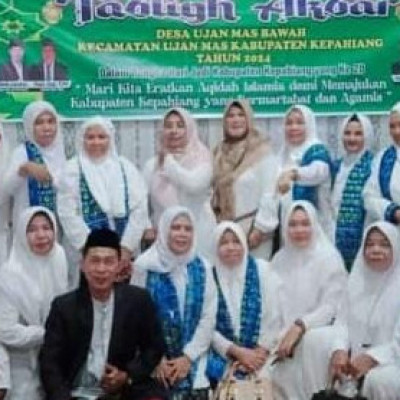 Tabligh Akbar Desa Ujan Mas Bawah