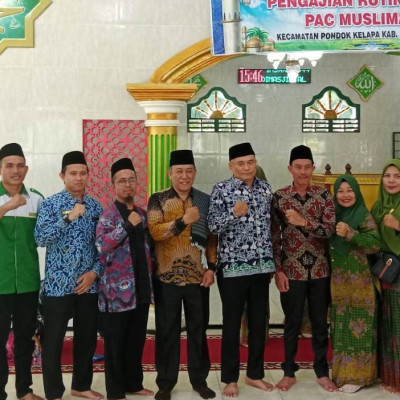 Kepala KUA Pondok Kelapa Hadiri Pengajian PAC Muslimat NU Kabupaten Bengkulu Tengah