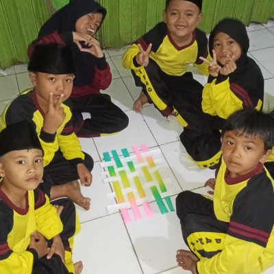 Tumbuhkan kreativitas Siswa, MIN 1 Kepahiang Bimbing Pembuatan Anyaman