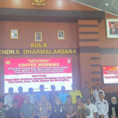 Hadiri Coffee Morning Bersama Polres, Kakan Kemenag Berharap Tidak Ada Penyalahgunaan Fasilitas Rumah Ibadah dalam Kegiatan Politik
