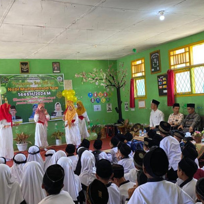 Tingkatkan Keimanan Siswa , MIS GUPPI 13 Tasik Malaya Peringati Isra' Mi'raj