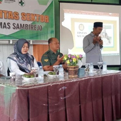 Pimpin Do'a, KUA Selupu Rejang Hadiri Pertemuan Lintas Sektoral