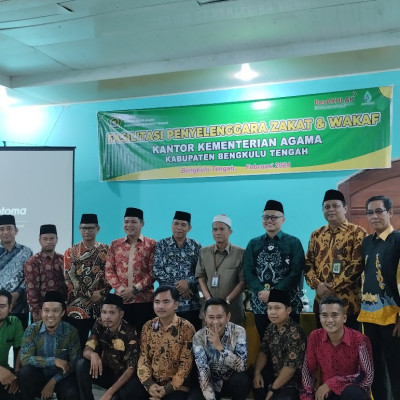 KUA Pondok Kubang Mengikuti Fasilitasi Penyelenggara Zakat dan Wakaf