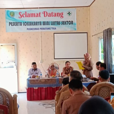 KUA Pematang Tiga Kukuhkan Sinergi antar Lembaga