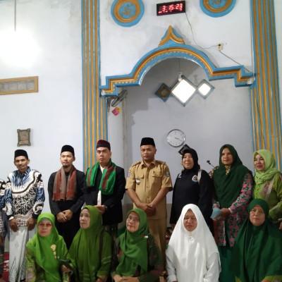 Pokja Penyuluh Agama Tebat Karai Peringati Isra Mi'raj Bersama Muslimat NU