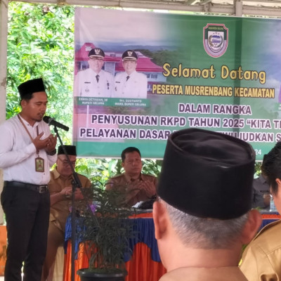 Kepala KUA Kec. Periukan Hadiri Musrenbang di Kantor Camat Air Periukan