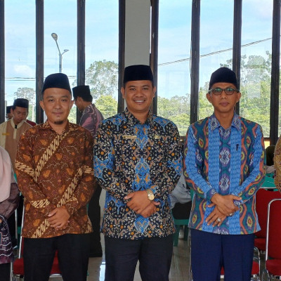 Penyuluh Agama Islam KUA Karang Tinggi dalam Pembukaan MTQ Kabupaten Bengkulu Tengah