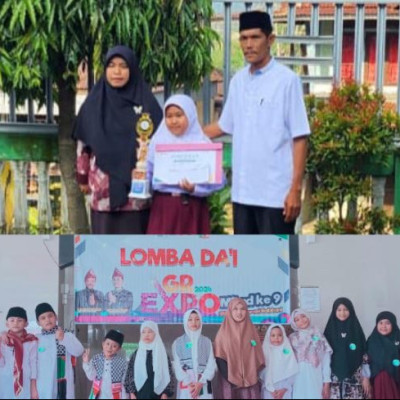 Bangga, Siswi MIN 04 Kepahiang Juara 2 Lomba Da’I di Kota Bengkulu