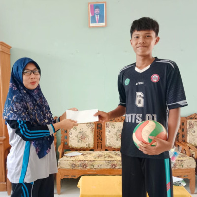 Siswa MTs Qaryatul Jihad Terpilih dalam POPDA Bengkulu Tengah Cabor Bola Volly