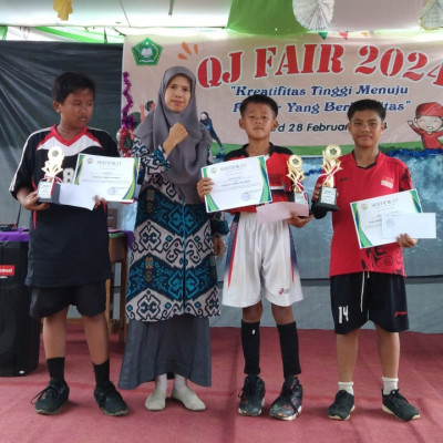 Luar Biasa! Tim Bola Voli MIN 1 Bengkulu Tengah Juara Turnamen "QJ Fair"  Tahun 2024