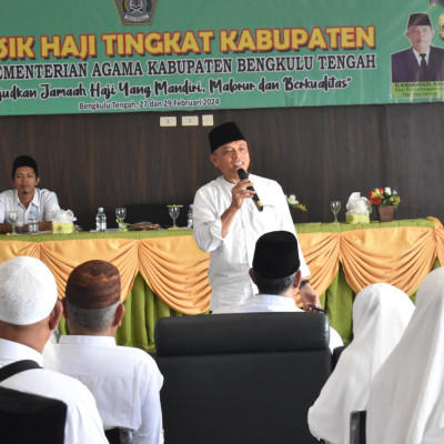 Persiapan Ibadah Haji Tahun 1445 H/2024 M, Kemenag Benteng Gelar Manasik Haji Tingkat Kabupaten