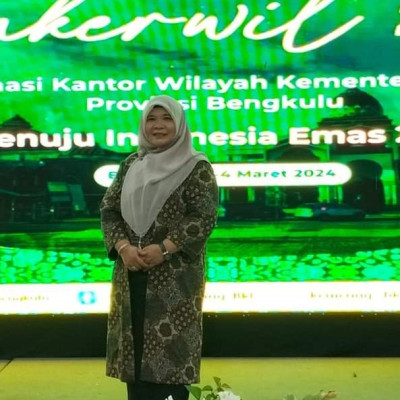 Kepala MTsN 1 Kota Bengkulu Ikuti Rakerwil Tahun 2024