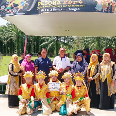 Tim Tari MIN 5 Bengkulu Tengah Raih Juara Kedua dalam Ajang PESONA MTsN 2 Bengkulu Tengah