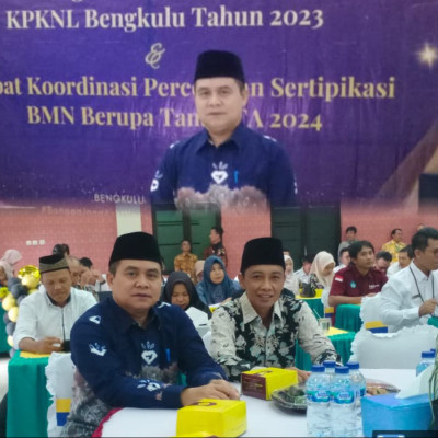 Anugerah Reksa Banda, Kankemenag Kepahiang Terima Penghargaan Operator Terbaik Se-Provinsi Bengkulu