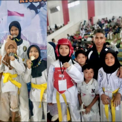 MIN 1 Kepahiang Raih Medali  di Kejuaraan Open Tournament Taekwondo Bupati Seluma ke-9