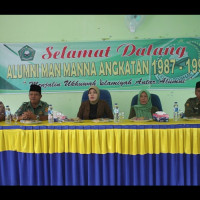 Ka. Kankemenag BS Hadiri Temu Alumni MAN Manna 